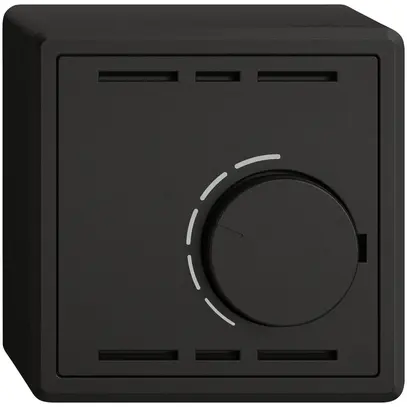 Thermostat d'ambiance AP EDIZIO.liv SNAPFIX® sans interrupteur 230VAC 50Hz no 