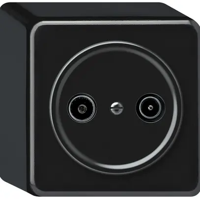 Prise antenne AP TV-R origin prise de passage 15dB 1.7dB noir 