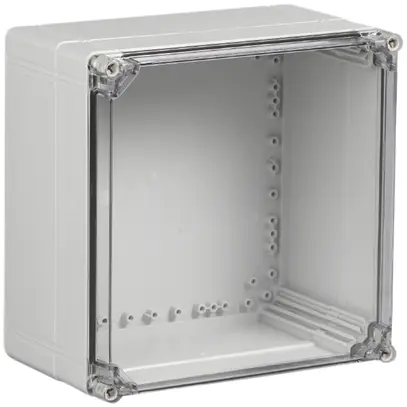 Coffret d'appareil RW CUBO O 300×300×180mm OPCP transparent 