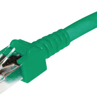 Cavo patch Dätwyler CU RJ45 10m verde S/UTP Kat.5e 