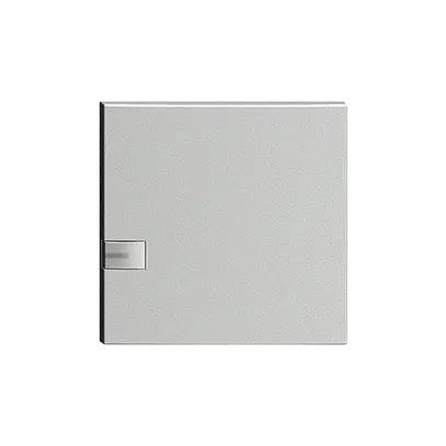 Touche 1/1 KNX/électron.a.LED EDIZIOdue commande simple silver 