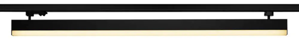 Lampada LED SLV SIGHT TRACK 38W 3100lm 3000K 120° adattatore 3-fasi nero 