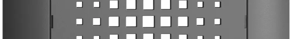 Kit frontale INC EDIZIOdue grigio scuro 88×88mm per gong 3070 