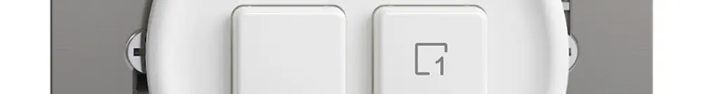Interruttore INC 1K/2T scena WLAN Sdue Wiser bianco 