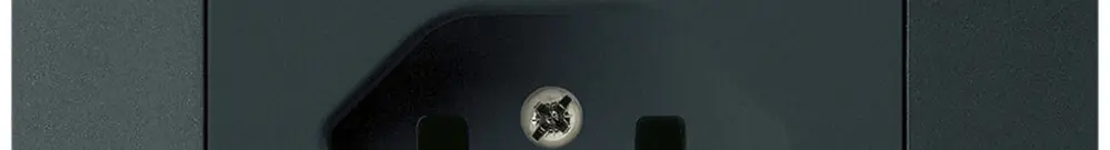 UP-USB-Ladesteckdose Hager kallysto.trend C-C 20W+T23 5V 94×94mm schwarz 