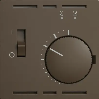 Termostato ambiente INC EDIZIOdue coffee con sonda et cavo 