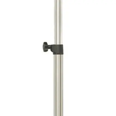 Piedistallo Sonnenkönig per radiatori a IR, 9kg 45×102…205×45cm argento 