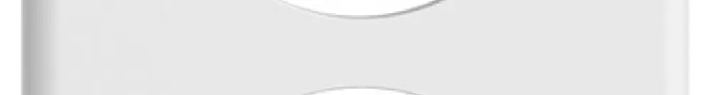 Piastra di copertura INC STANDARDdue SNAPFIX® 4×1/1×4 2×Ø50 2×Ø58 90×270mm bi 