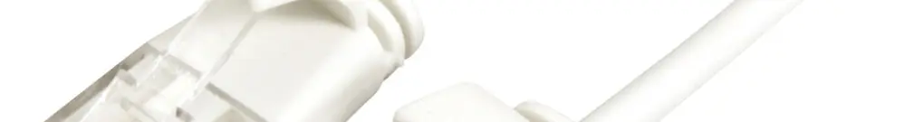 Cavo patch RJ45 ROLINE Slim, cat.6A U/UTP, tondo, bianco, 0.15m 