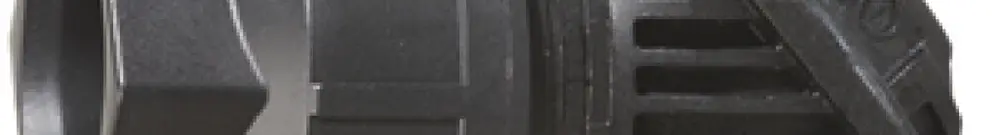 Pressacavo M20 nero con baionetta di bloccaggio 