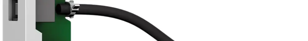 Module USB Cecoflex pour système de montage AV, USB-B/USB-A 2.0, câble, blanc 