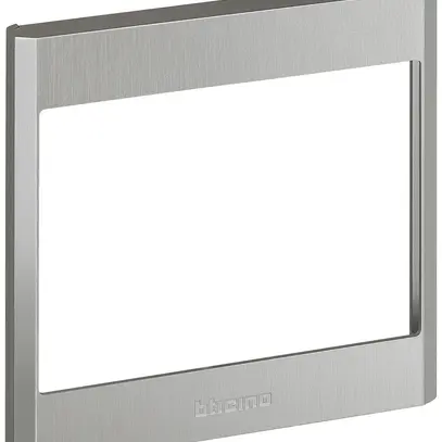 Cadre de recouvrement LINEA 5000 1×1 vertical 139×137mm aluminium 