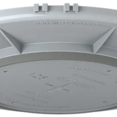 Frontteil HaloX 180 für Sichtbeton Deckenausschnitt Ø125mm 