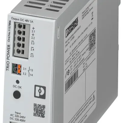 Schaltnetzteil PX TRIO-PS-2G/230AC-400DC/48DC/5 3L IN 400V OUT 48V 