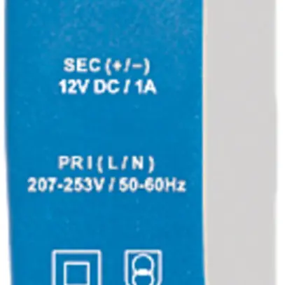 Alimentation à découpage AMD SNT12 230VAC/12VDC 12W 1A 