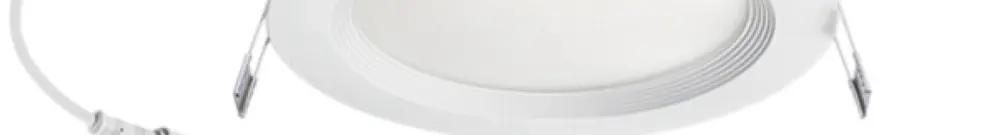 Downlight LED ESYLUX ELSA-2 Ø180 ON/OFF 9W 4000K, 850lm, blanc 