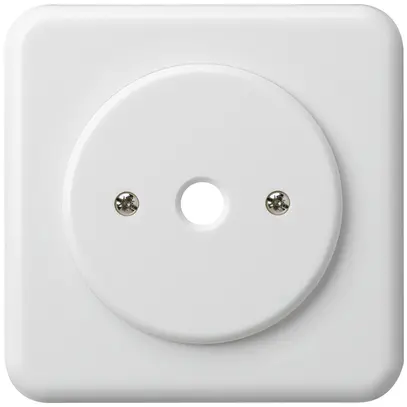 Boîte de raccordement ENC basico blanc Ø9mm sans bornier 
