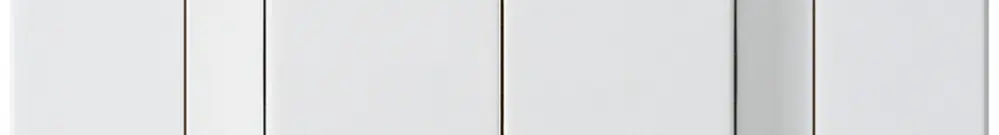 Poussoir ENC kallysto.pro 2×A-R/1P blanc 