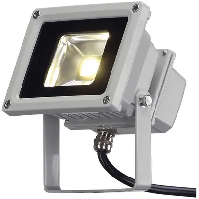 Projecteur LED SLV OUTDOOR BEAM 11 11W 725lm 3000K 100° IP65 115×130×85mm gris 