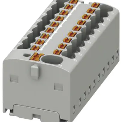 Blocco di distribuzione PX PTFIX 4/18X1.5 GY 