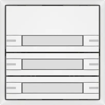 Universaltaster EDIZIO.liv UNI SNAPFIX® 12…48V m.LED blau 6× 1-Tbed.Pap.ws 