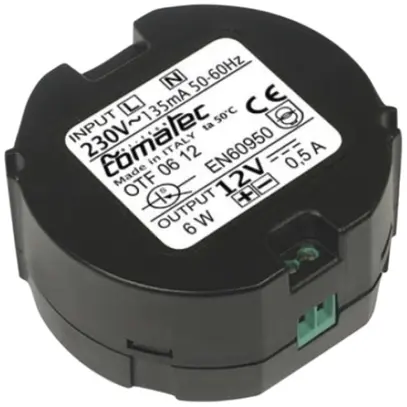 Alimentazione INS Comatec OTF, IN: 230VAC, OUT: 5VDC/5W, morsetti a vite 