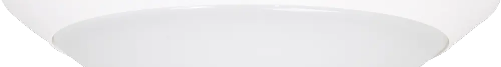 Plafonnier/applique Legrand Chartres T1 E27 75W IP54 Ø296×95mm blanc 