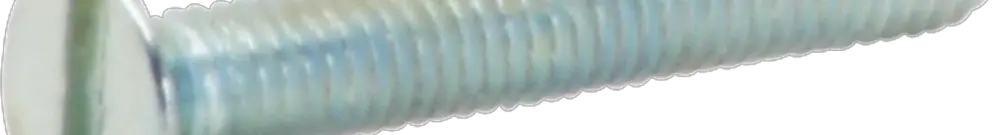 Vis à tête fraisée M3×20mm DIN 963A, zingué chromaté 