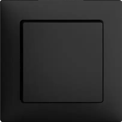 Pulsante INC EDIZIOdue CA nero 