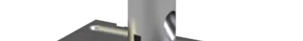 Kit di montaggio DOTLUX LINEAone 36×59×23mm alluminio 