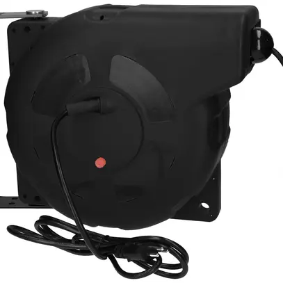 Enrouleur de câble MAX HAURI 1×T13 20m IP20 noir 