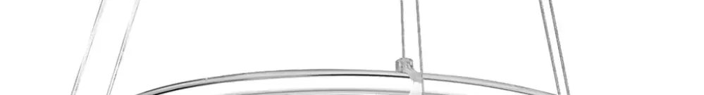 LED-Pendelleuchte LEDVANCE Decor Aura 21W 2400lm 830 Ø498 transparent 