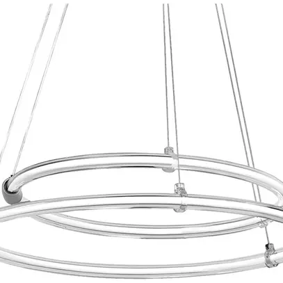 Luminaire suspendu LED LEDVANCE Decor Aura 21W 2400lm 830 Ø498 transparent 