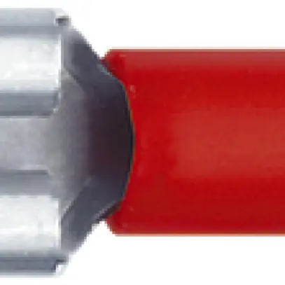 Clip isolato Ferratec RSP 2.8×0.5…1.5 rosso 