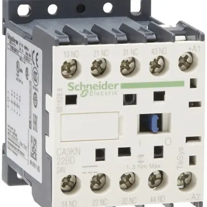 Contattore ausiliare Schneider Electric CA3-KN22 BD24VDC 2Ch/2R 