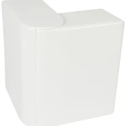 Angolo esterno HF 60…120° 130×50mm materiale sintetico bianco IP3X 