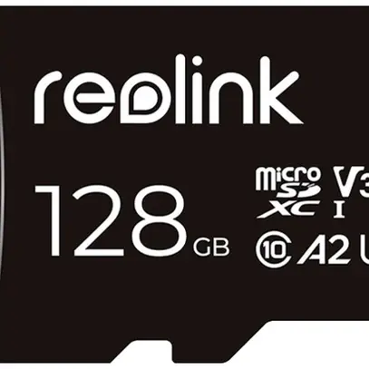 Carte mémoire Reolink 128GB microSD XC class10 V30 A2 UHS-3 
