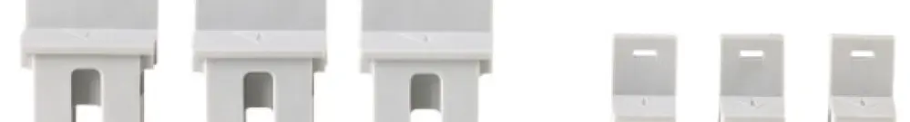 Pacchetto pezzi di ricambio EASY-E4-CONNECT1 3×spina di allacciamento 3×cappucci 