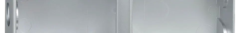 Intestazione AP robusto 1×2 alluminio 