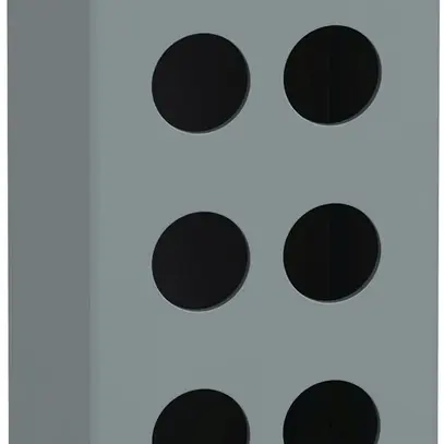 Scatola AP Schneider Electric 80×175×77mm 6 fori 