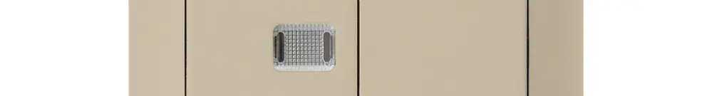 Kit frontale kallysto beige con 1 lente 60×60mm 