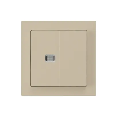 Kit frontale kallysto beige con 1 lente 60×60mm 
