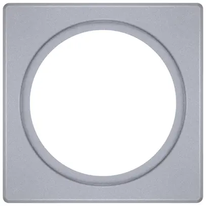 Placca di copertura LEDVANCE FRAME acciaio 100×100mm 1×Ø68mm argento 