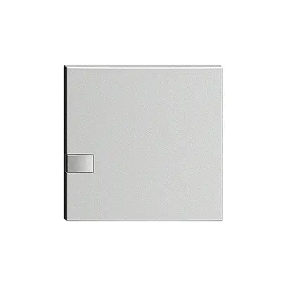 Touche 1/1 KNX/électron.s.LED EDIZIOdue commande simple silver 