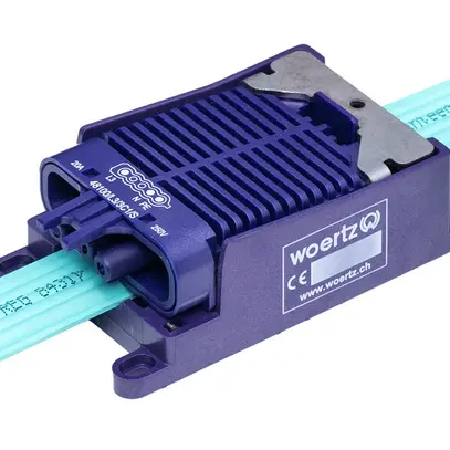 Boîte de raccordement rapide Woertz pour câble plat Power 5×2.5mm² 3P C1 L3 