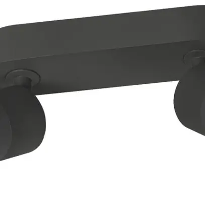 Spot SLV PURI 2.0 Cone CW GU10 2×6W VAR 150×42×138mm noir 