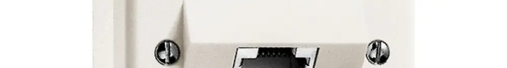 Scatola di raccordo AP X 1×RJ45 bianco 