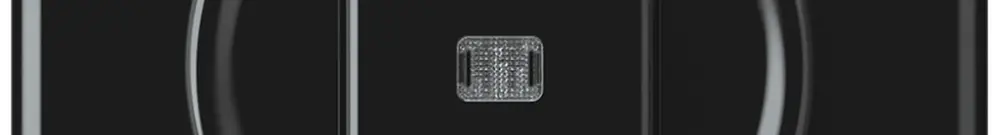 Interrupteur à poussoir lumineux ENC origin sch 6 LED 92×92mm noir 
