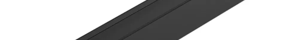 Profil AP SLV GRAZIA 20 standard 1500×35×32mm aluminium noir 