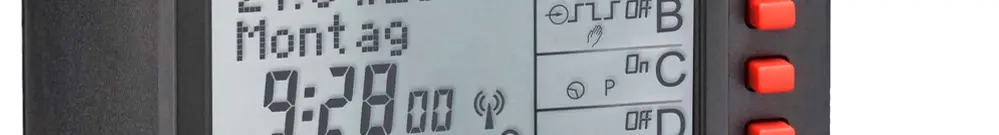 REG-Schaltuhr KNX müller SC 98.40 4-Kan Tag/Woche/Jahr GPS 4TE 